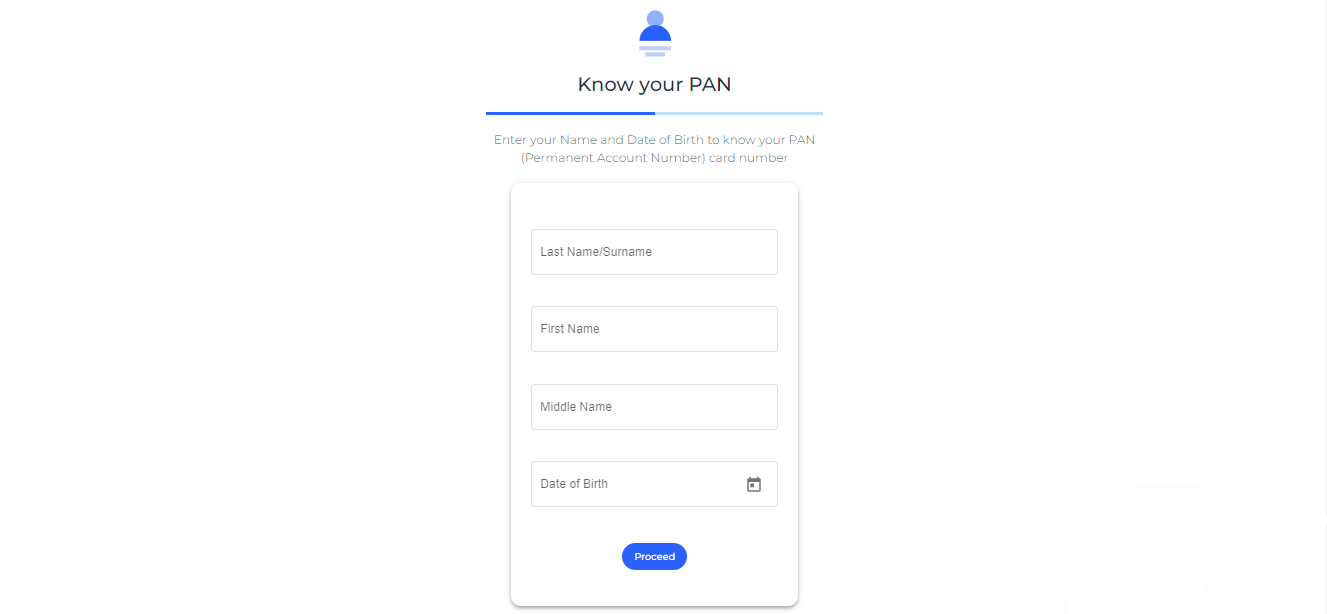 Know your PAN Card Number using Name & DOB Ekendra Your OneStop